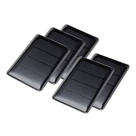 Zaplyte 605322519447 5pcs 2v 120ma Mini Solar Panel Polycrystalline Battery Charger Power Module