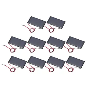 0.24w Zaplyte 676766743866 10 Pcs 1.5v 160ma Mini Solar Panels With 2 Cable 60mm X 30mm