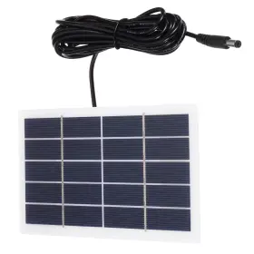 Zaplyte 683867820525 5v 2w 0.4a Mini Solar Panels 3.2m Wire Dc Connector Polycrystalline Cell