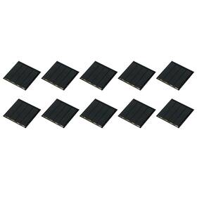 Zaplyte 746453565405 10 X Mini Solar Panel Cell 2v 110ma 0.22w 44mm For Diy Project
