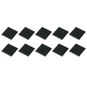 0.22w Zaplyte 746453565405 10 X Mini Solar Panel Cell 2v 110ma 44mm For Diy Project