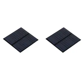 0.605w Zaplyte 746453565634 2 X Mini Solar Panel Cell 5.5v 110ma 70mm For Diy Project