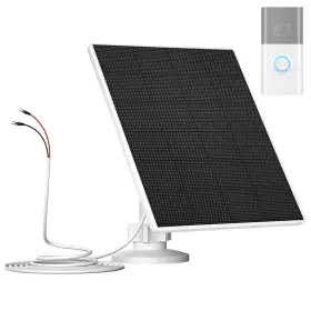 5w-w01 Zivif Solar Charger Compatible With Ring Video Doorbell 2/3/4 5w Panel 9.84
