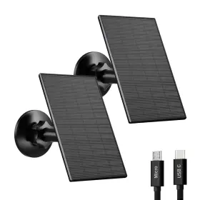 Sp-b01 Zivif 2w Solar Panel For Security Camera Usb Charger 360 Adjustable Micro