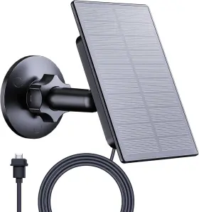 Vuebee-5v0.7a-01 Zivif 2w Solar For Security Camera Panel Charger Compatible With Blink