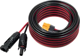 Mt60xilied Zkeeshop Solar To Xt60 Charge Extension Cable 25ft 12awg 12awg/25ft