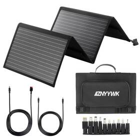 Znyywk 757876899138 60w Portable Solar Panel Charger Foldable Waterproof 2 Usb Outputs