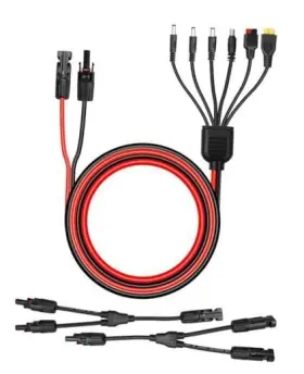 6f2d1w65 Zon Mechainc 6-in-1 Solar Connector Kit With Female 2pcs Male And Y-branch