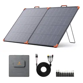 Zoupw-et180w Zoupw 180w Portable N-type 16bb Solar Panel 25% Efficiency For Power Station Rv