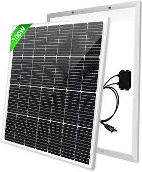 100w Zunlishiao 729767617336 Solar Panel 12v High Efficient Conversion Battery Charg