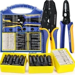 Haisstronica 25PCS Solar Crimping Tool Kit, 20 Pairs MC4 Blue, Yellow New. Price: $65.58.