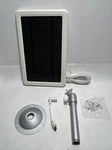 Kakajuelo Solar Panel For Ring Camera, Power Supply Spotlight Open. Price: $14.50.