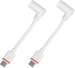 2PCS Barrel Plug To Usb-c Power Adapter For Ring Solar Panel & Security Ca New. Price: $7.80.
