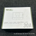 HQST30A Pwm Solar Charge Controller Amp Open. Price: $47.82.