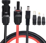 Solar Panel Adapter For Jackery, To Dc 5.5X2.1MM Extension Power Cable With 3 New. Price: $14.95.