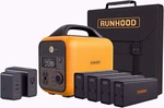 Solar Generator 1296WH Portable Power Station Hot Swappable Energy Bar Backup New. Price: $888.00.