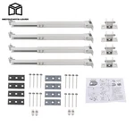 Universal Solar Panel Holder 2 Sets Adjustable Tilt Bracket For Camper Rv Flat New. Price: $57.38.
