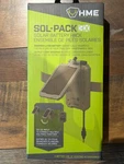 New!! Hme Sol-pack Cellular Trail Camera Solar Power Panel. Price: $44.98.