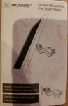 1-WASSERSTEIN Gutter Mount Compatible With Ring, Arlo, Blink, Reolink Cams White Open. Price: $9.99.