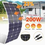 200W Watt Flexible 12V Mono Solar Panel Home Rv Rooftop Camping Off-grid Power New. Price: $87.99.
