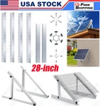 Solar Panel Tilt Brackets Adjustable Angle Ground Wall Roof Boat Mounting New. Price: $27.98.