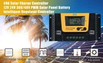 Jjn 40A Solar Charge Controller 12V/24V/36V/48V Panel Regulator Used. Price: $11.99.