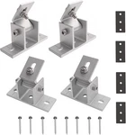 4 Pack Adjustable Solar Panel Tilt Mount Bracket Base, Angle 10 -60 Flat New. Price: $40.99.