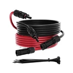 Solar Extension Cable Gauge Panels Wire 100FT 10AWG (6MM ) Pv New. Price: $156.28.
