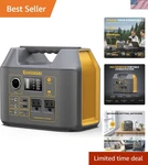 Portable 300W Solar Power Station With Pure Sine Wave For Camping And Rv. Price: $188.99.