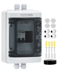 Dihool Dc Ac Breaker Box 30A Outdoor IP65 Solar Panel, Pv Array, Rv New. Price: $50.69.