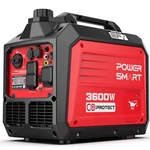 Powersmart 3600W Gas Generator, 149CC 4-CYCLE Engine, 120V Ac Output, Detect New. Price: $379.99.