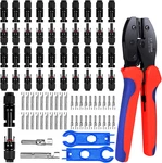 Karidge Solar Cable Connector-crimping Tool KIT,20 Pairs Male/female Panel New. Price: $51.54.