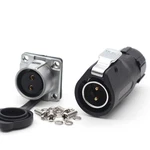 Szjelen XHP20 30A IP67 2PIN Waterproof Aviation Cable Connector Plug And Sock... New. Price: $25.09.