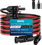 * Feet Solar Cable 10AWG Extension With 2PAIRS Female And New. Price: $19.04.