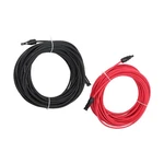 4MM 20M Black+red Solar Panel Extension Cable Wire+m Connector New. Price: $37.35.