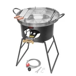 Barton 23" Concave Comal Propane Burner Stove W/ Stand Discada Cooker Set New. Price: $199.95.