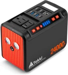 Takki Portable Power Station 88WH, Camping Solar Generator Bank With 110V New. Price: $93.06.