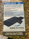 Brunton Solaris 26 Foldable Panel New. Price: $70.00.