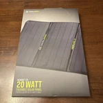 Goal Zero Nomad 20W Foldable Solar Panel Charger - Black (11910). New Sealed!. Price: $148.00.