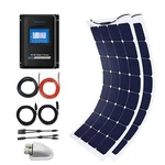 Acopower 220WATTS Flexible Solar Rv Kit W/ 30A Mppt Lcd Charge Controller New. Price: $658.99.