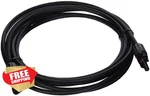 Renogy 5FT 10AWG Solar Extension Cable, Male/female Connectors New. Price: $27.99.