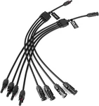 Bougerv Solar Y Branch Connectors Extra Long Panel Parallel New. Price: $17.99.