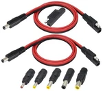 Hcfeng 2PACK Sae To Dc Adapter Cable Plug 5.5MMX2.1MM Male Black New. Price: $21.84.