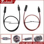 Findmall 1PAIR Black + Red 10AWG 15FT Solar Panel Extension Cable Wire Connector New. Price: $22.60.