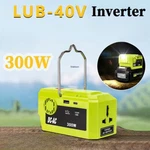300W Power Inverter For Ryobi 40V Battery Dc To 120V Station Camping New. Price: $46.99.