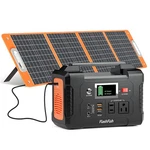 Flashfish E200 Portable Power Station 200W 151WH 110V With Solar Panel 100W 18V New. Price: $211.65.