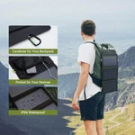 Allpowers 5V Solar Panel Kit 21W With Usb Output Bank For Hiking Outdoor New. Price: $25.99.