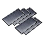 Uxcell 5PCS 5V 60MA Poly Mini Solar Panel Module 67.5MM 35MM New. Price: $17.14.