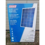 Coleman 100W Watt Solar Panel 12V Volt Poly Off Grid Battery Charge New. Price: $74.97.