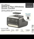 Ecoflow River 3 Plus Wireless Boost Combo New. Price: $324.99.